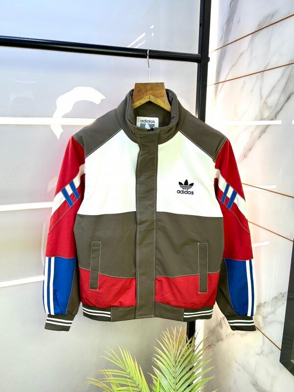 Adidas Imported Super Premium Zipper Wind Shetter With Back Printed F2179-D4