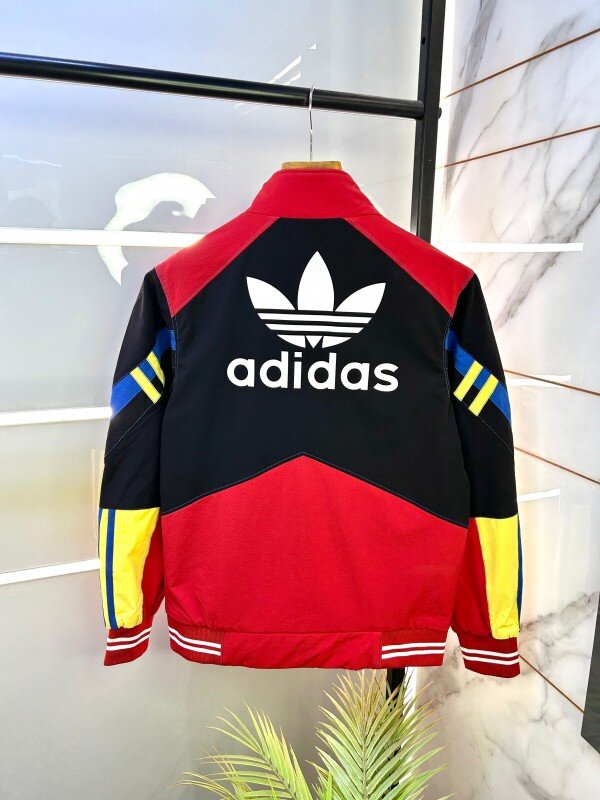 Adidas Imported Super Premium Zipper Wind Shetter With Back Printed F2179-D5