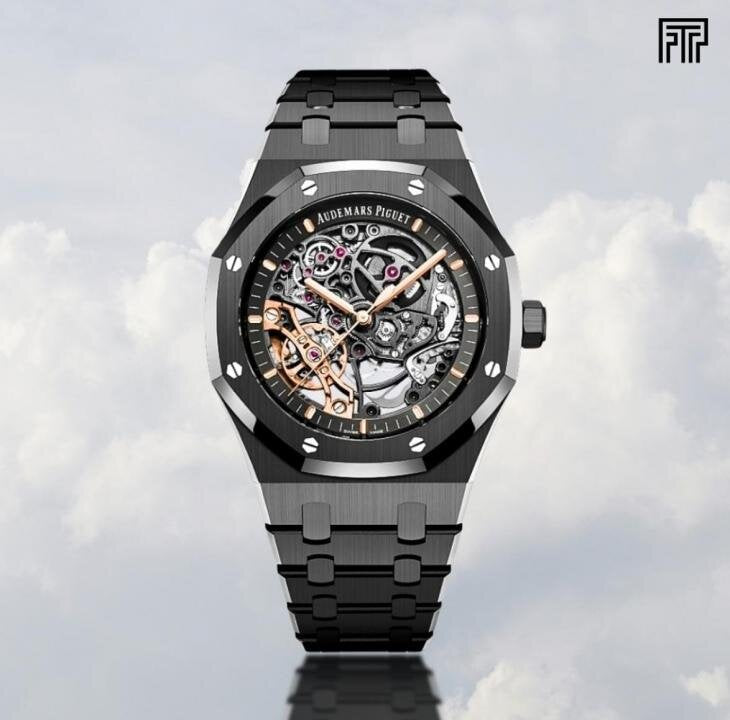 Audemars Piguet Royal Oak Skeleton Automatic Black-Black