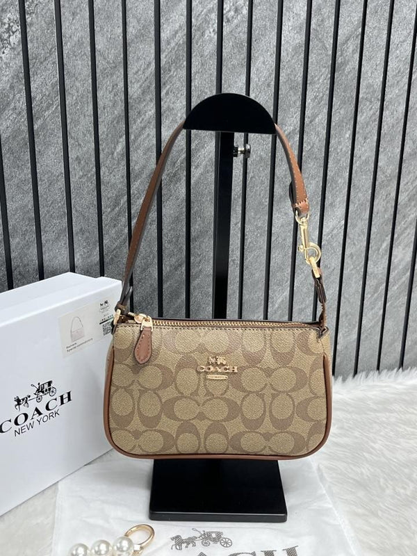 Coach Nolita 19 Ap-Mono With Originalbox Pearlcharm Dustcover Chain Packaging