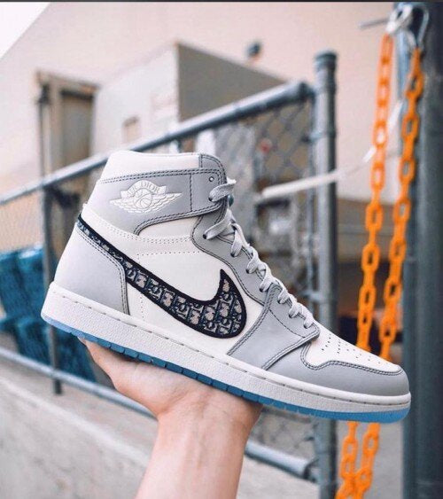 Dior X Air Jordan 1 High Premium Quality For Womens