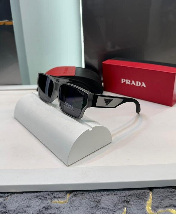 Prada Milano Grey-Black Luxury Shade 8206
