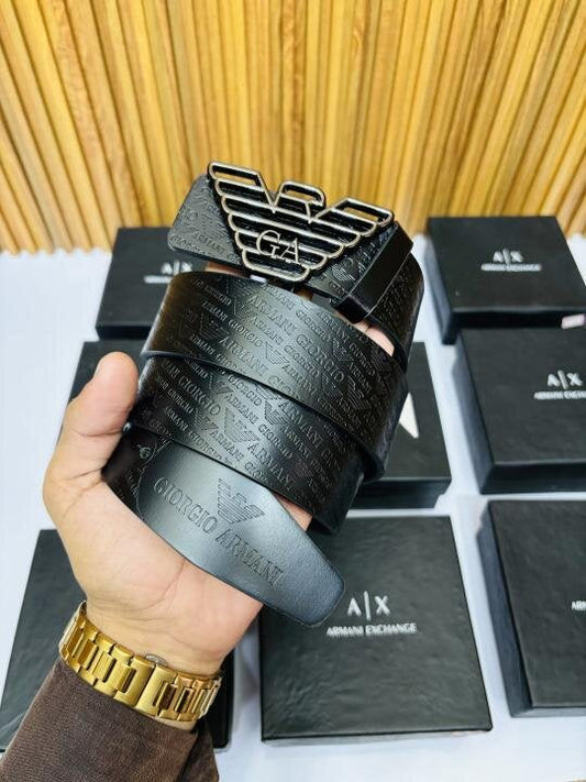 Ax Armani Premium Quality Belt With Box