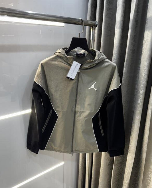 Air Jordan Beige Imported Premium Windbreaker Jacket