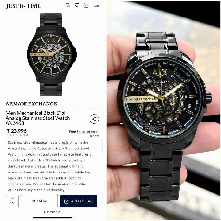 Armani Exchange Ax2418 Automatic - J1077