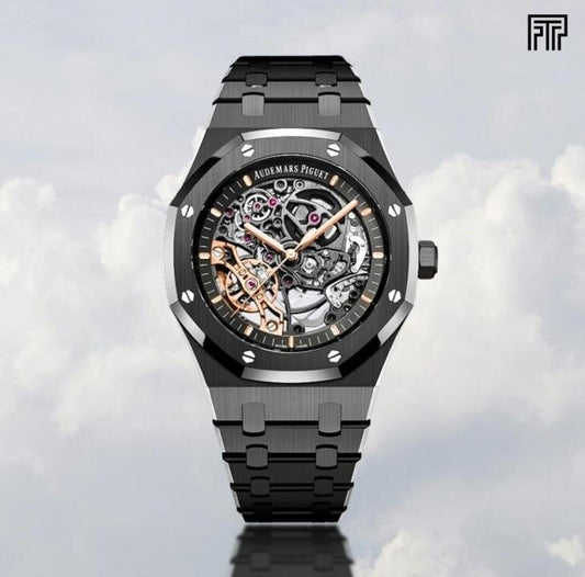 Audemars Piguet Royal Oak Skeleton Automatic Black-Black