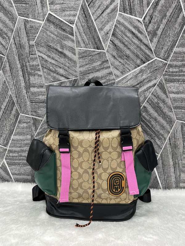 Coach 07 Rivington Backpack Leather With Dustcover