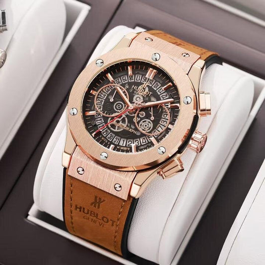 Hublot Big Bang Calendar Leather Belt