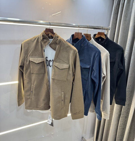 Hugo Boss Cream Classic Bomber Jacket