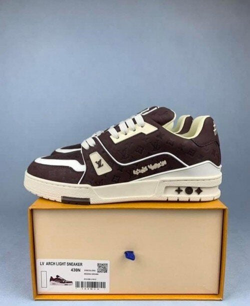 Louis Vuitton Trainer Mocha Brown