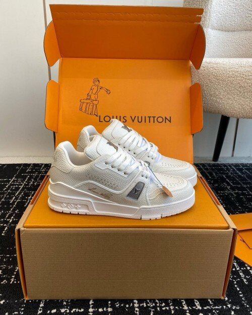 Louis Vuitton Trainer Triple White