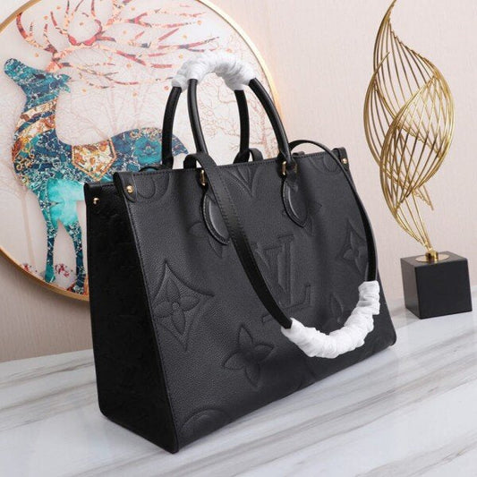 Louis Vuition On The Go Tote Bag With Dustbag Premium Quality