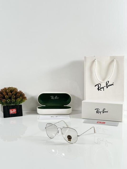 Rayban Aviator 3026 Silver Day Night Colour Change