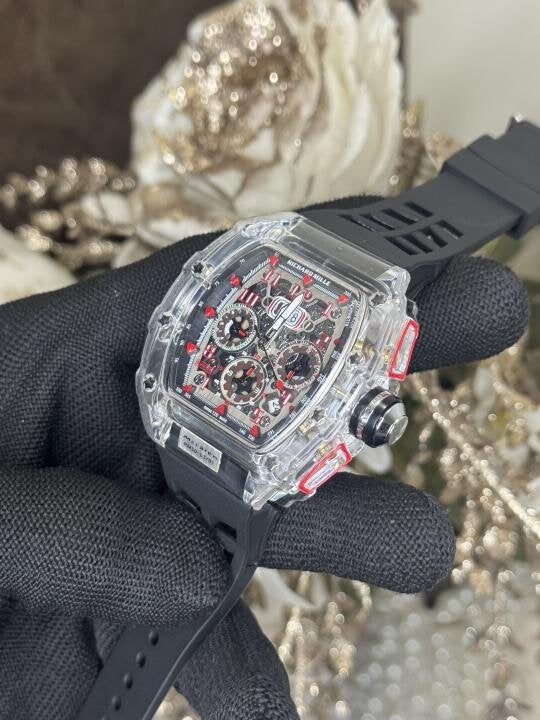 Richard Mille Mclaren Black Chronograph Special Edition Watch