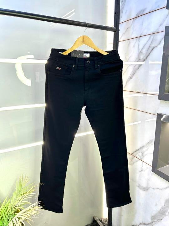 Tommy Hilfiger Imported Black Super Premium Denim F2656-Bl