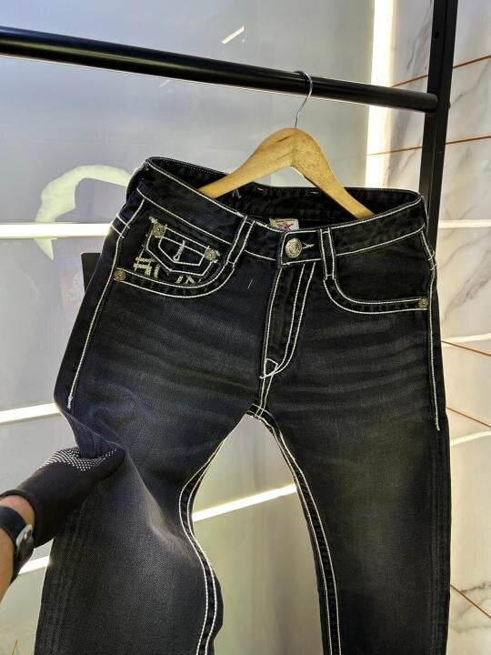 True Religion Imported Black Super Premium Denim F2551-Bl